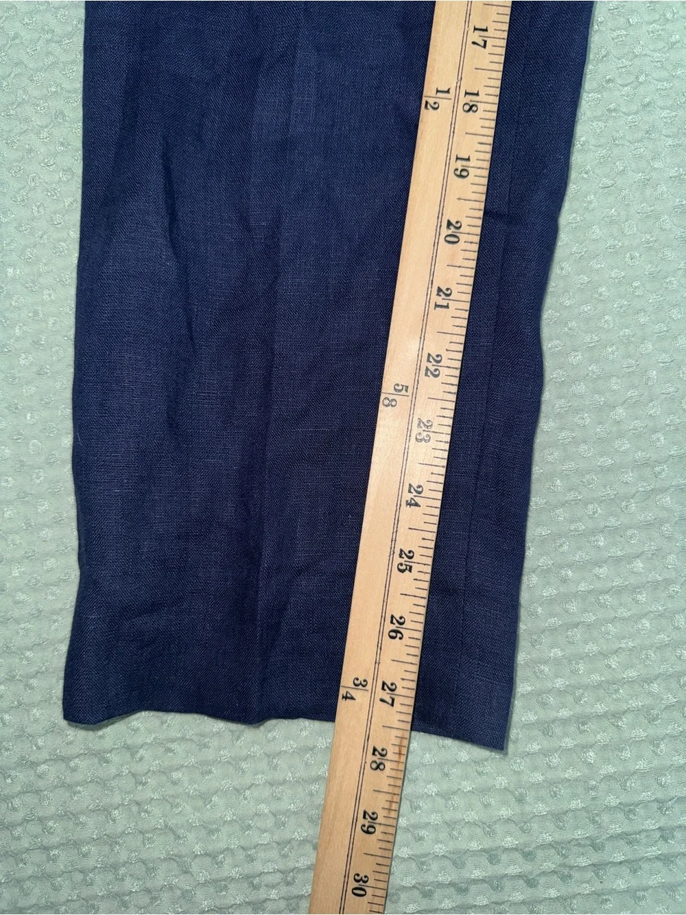 Lauren Ralph Lauren 100% Linen Pants size 14R/ 27” W